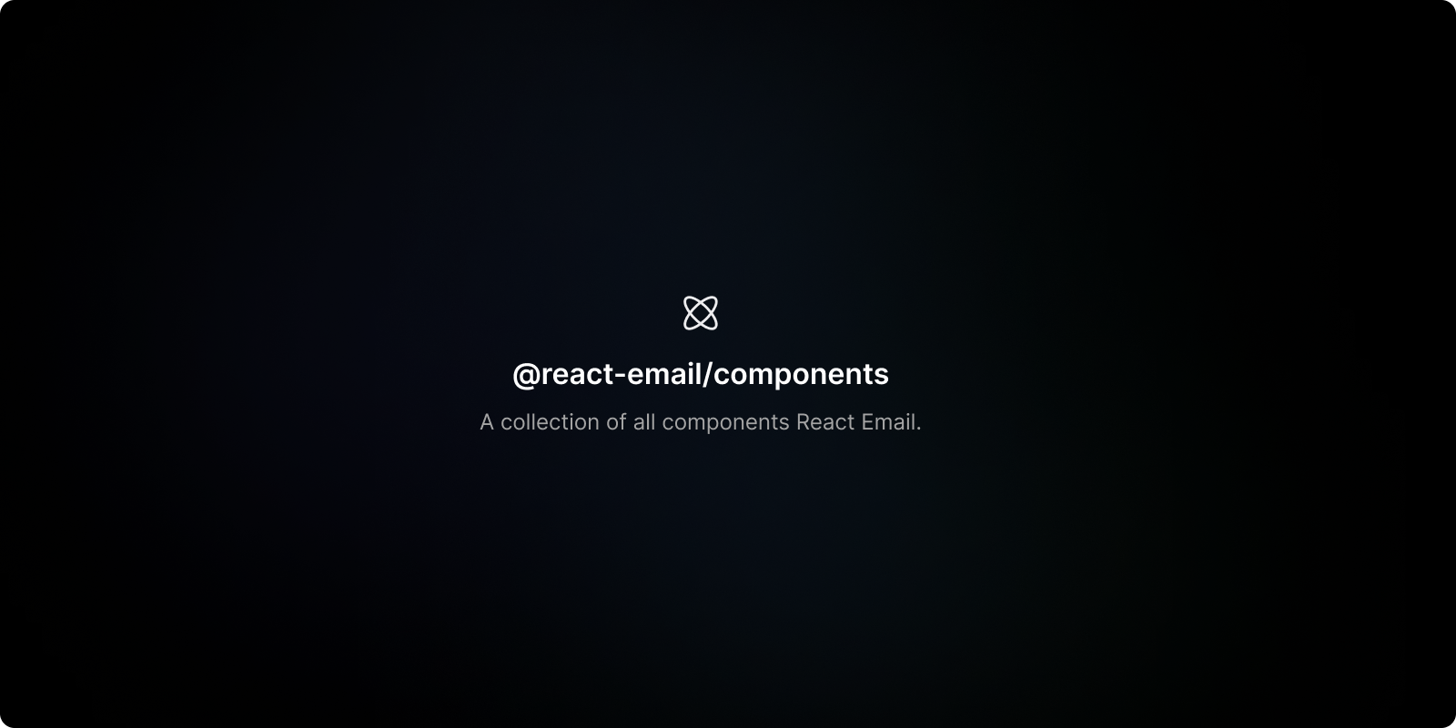 React Email components cover